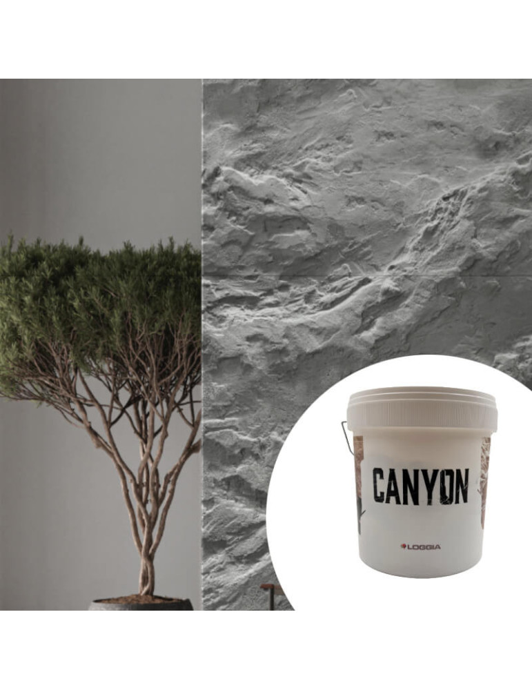 Canyon - Decoratieve Pleister met Natuurlijk Rots Effect | Loggia