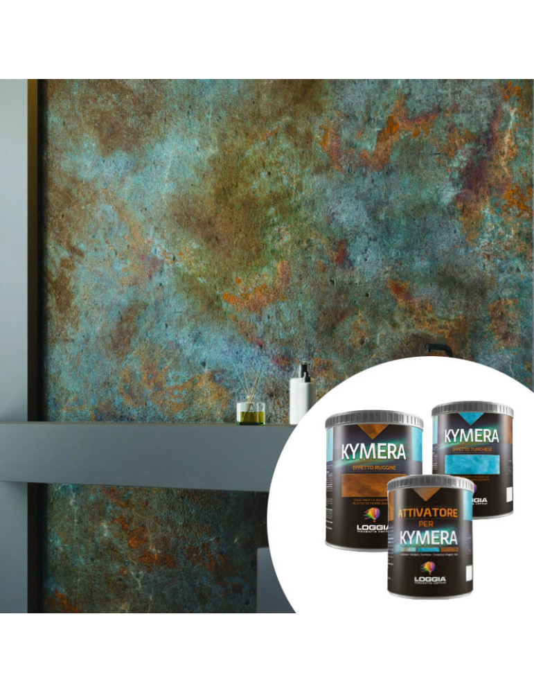 Kymera - Gamme d'Oxydation Métallique : Effets Rouille, Vert-de-Gris et Turquoise | Loggia