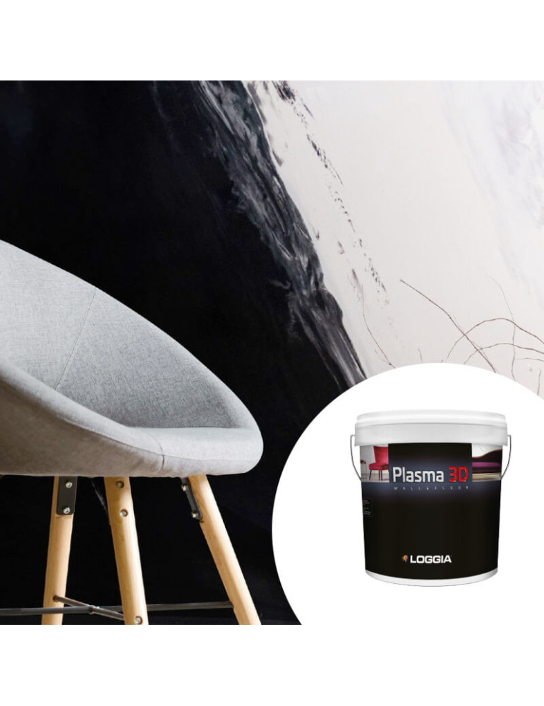Plasma 3D - Enduit Décoratif Effet 3D : Stucco, Faux Marbre, Croco & Craquelé | Loggia