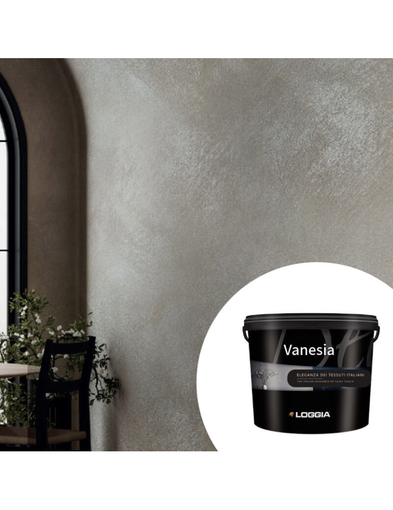 Vanesia - Decoratieve Verf met Zijdezachte Goud & Zilver Effecten | Loggia