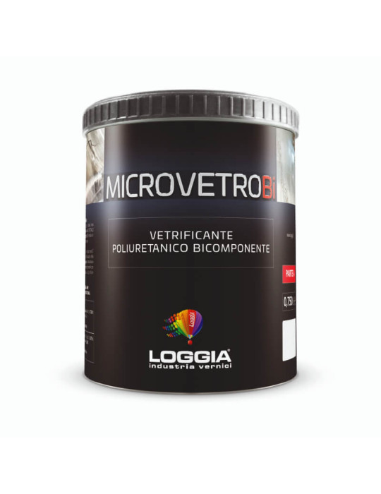 Microvetro BI Opaco - Vernis Polyuréthane Mat, Hydrofuge & Résistant | Loggia