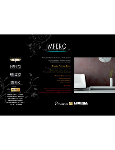 Kleurenwaaier Impero - Stucco Antico