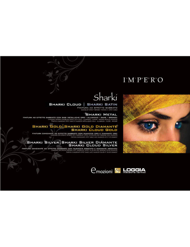 Nuancier Sharki - Peinture sablée