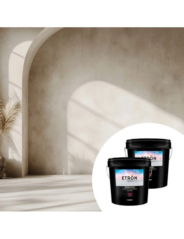 ETRON Micromono - Microciment Monocomposant pour Murs et Sols | Stucco Déco