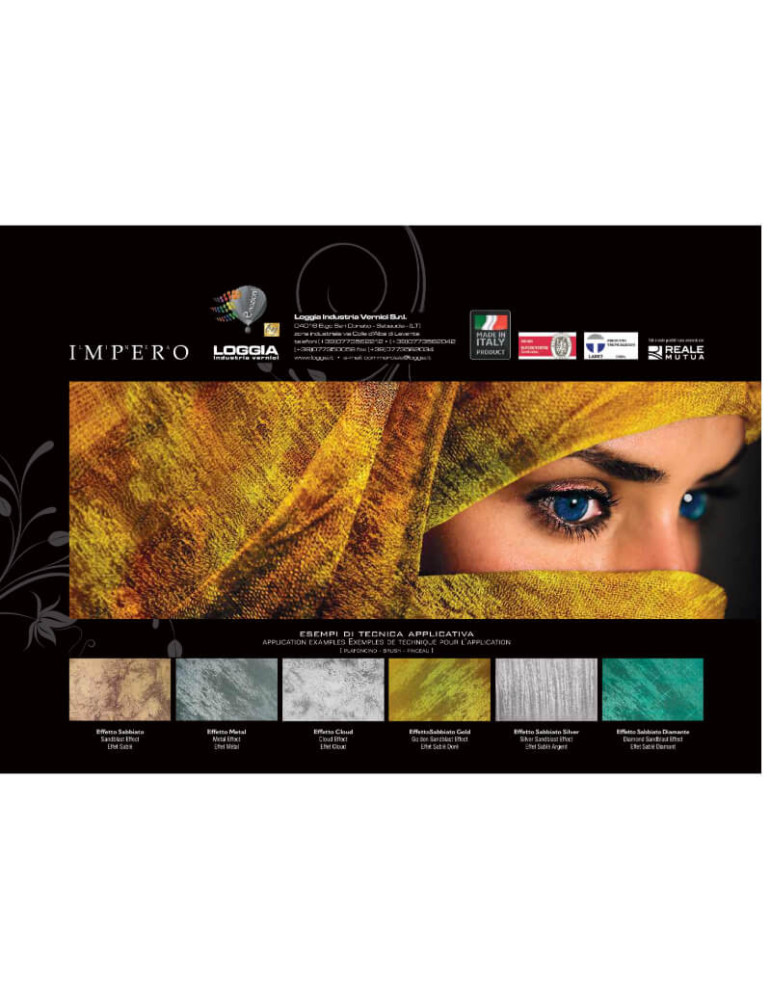 Nuancier Sharki - Peinture sablée